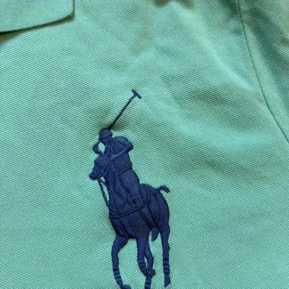 Polo Ralph Lauren Big Pony Custom Slim Fit Short Sleeves Crested Shirt Sz XXL - Picture 2 of 7